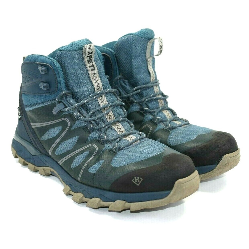 XPETI‎ Wildfire Men's Blue Mid Waterproof Hiking Trekking Outdoor Shoes Sz 11